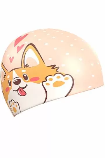 Silicone Swim Caps^Mad Wave Corgi