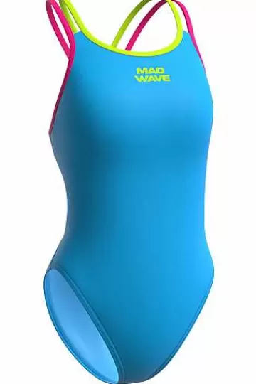 Junior's Swimsuits^Mad Wave Crossback Junior Pbt