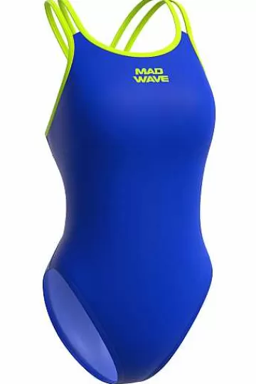 Chlorine Resistant Swimsuits^Mad Wave Crossback Pbt