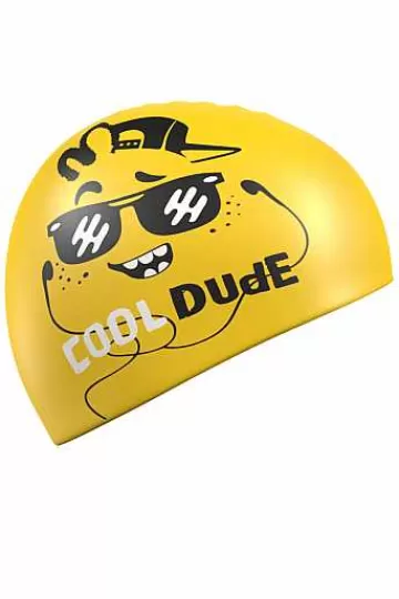 Silicone Swim Caps^Mad Wave Dude
