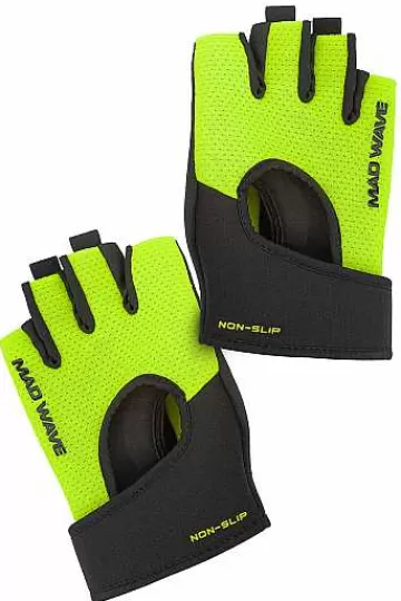 Yoga Accessories^Mad Wave Fitness Gloves Velcro