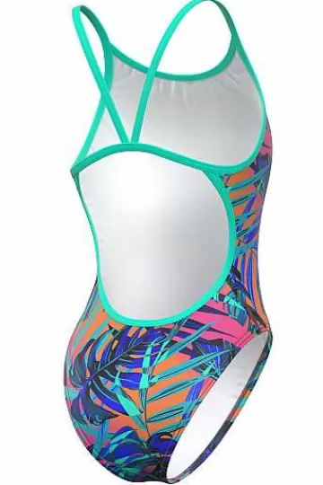 Chlorine Resistant Swimsuits^Mad Wave Flare Pbt E7