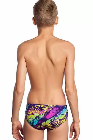Boys' Swim Trunks^Mad Wave Force Junior Pbt D7