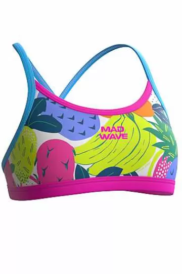 Chlorine Resistant Swimsuits^Mad Wave Frisky Top Pbt B0