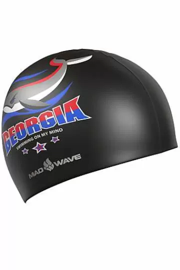 Silicone Swim Caps^Mad Wave Georgia