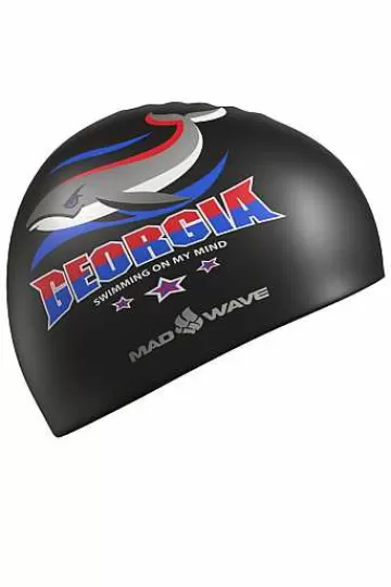 Silicone Swim Caps^Mad Wave Georgia