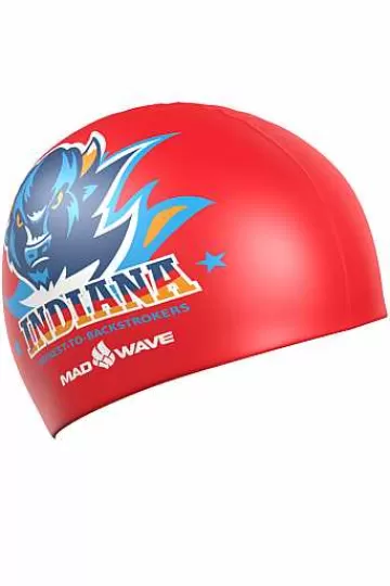 Silicone Swim Caps^Mad Wave Indiana