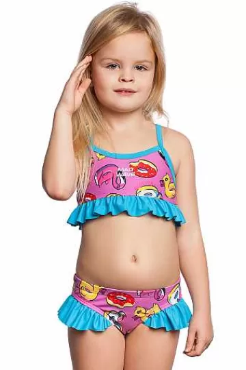 Hildren's Swimsuit^Mad Wave Joy O4