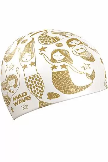 Silicone Swim Caps^Mad Wave Mermaids