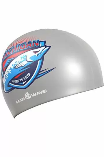 Silicone Swim Caps^Mad Wave Michigan