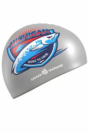 Silicone Swim Caps^Mad Wave Michigan