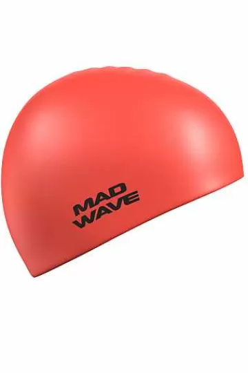 Silicone Swim Caps^Mad Wave Neon Silicone Solid