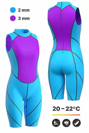 Wetsuits^Mad Wave Opnwtr Hydrostar Dsss Sls Lady