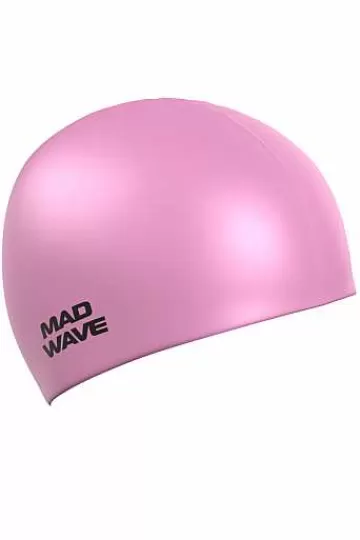 Silicone Swim Caps^Mad Wave Pastel Silicone Solid