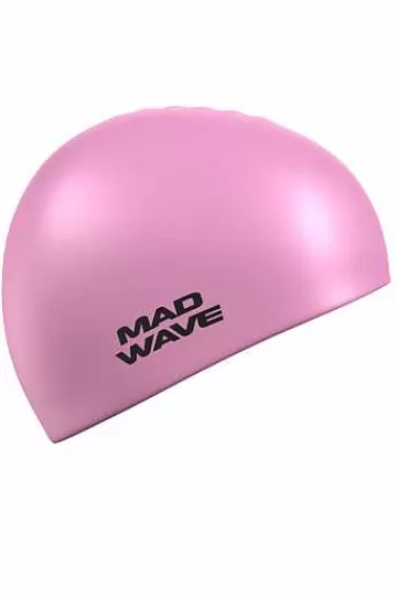 Silicone Swim Caps^Mad Wave Pastel Silicone Solid