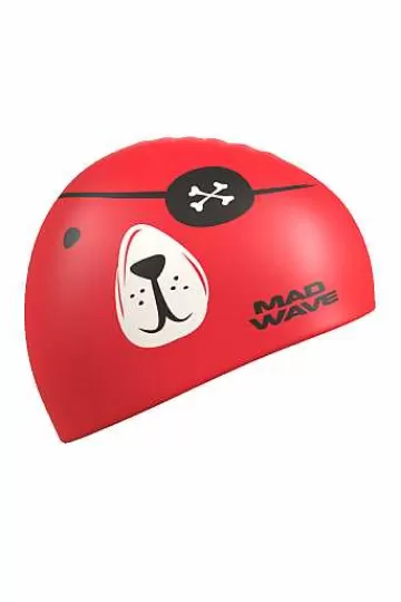 Silicone Swim Caps^Mad Wave Pirate