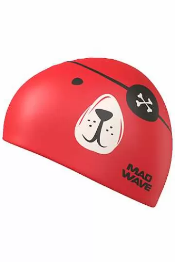 Silicone Swim Caps^Mad Wave Pirate
