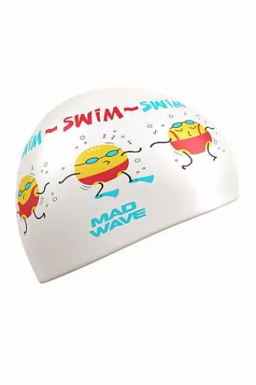 Silicone Swim Caps^Mad Wave Potato