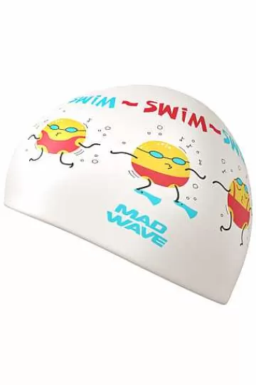 Silicone Swim Caps^Mad Wave Potato