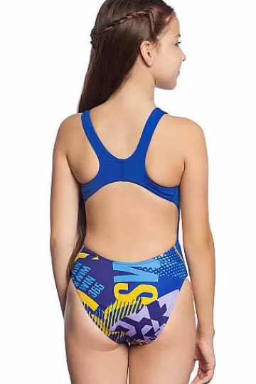 Junior's Swimsuits^Mad Wave Salut Junior Pbt A4