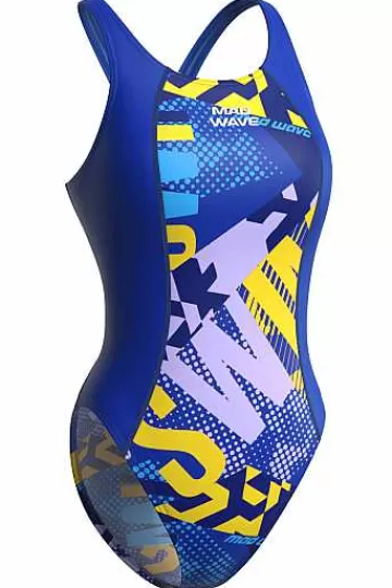 Chlorine Resistant Swimsuits^Mad Wave Salut Pbt A4