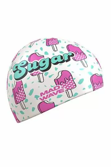 Silicone Swim Caps^Mad Wave Sugar