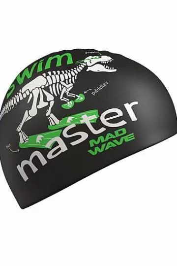 Silicone Swim Caps^Mad Wave Swim Master Big