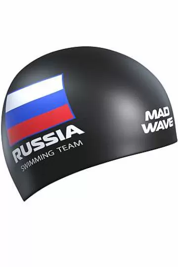 Silicone Swim Caps^Mad Wave Swimming Team