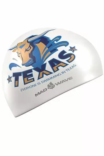 Silicone Swim Caps^Mad Wave Texas