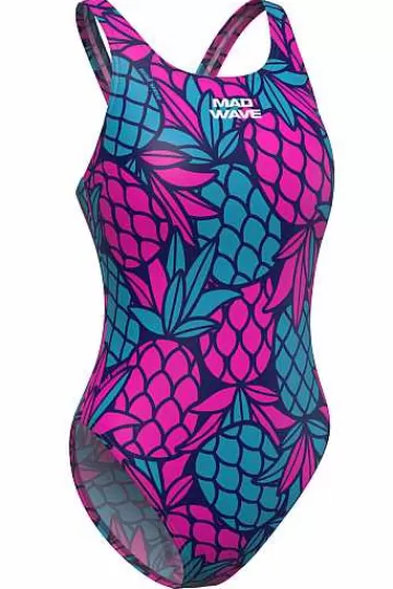 Chlorine Resistant Swimsuits^Mad Wave Wave Pbt M2