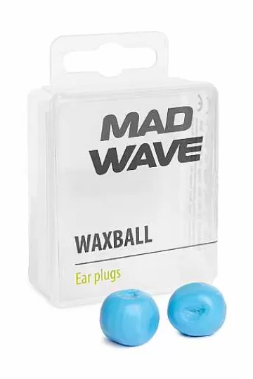 Ear Plugs, Nose Clips^Mad Wave Waxball