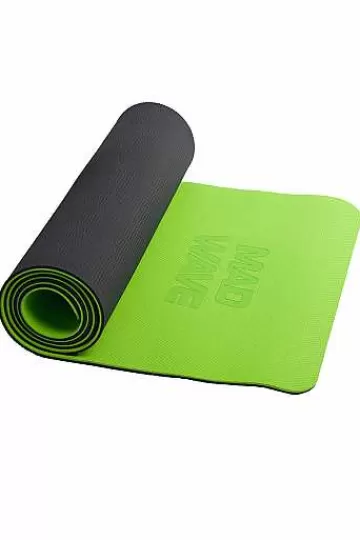 Yoga Accessories^Mad Wave Yoga Mat Tpe Double Layer